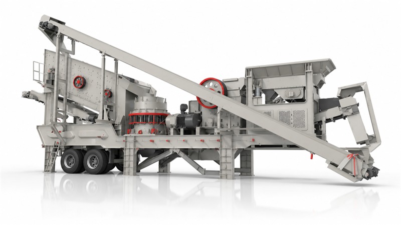 NK 4-in-1 Tire Mobile Crushing Plant